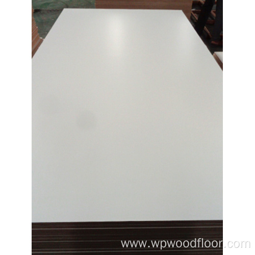 White faced film mel amine plywood